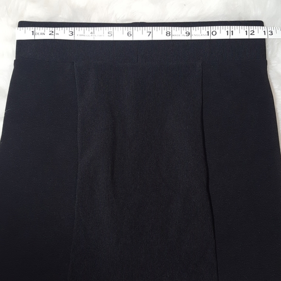 H&M Black Ribbed Bodycon Mini Skirt - Picture 6 of 8